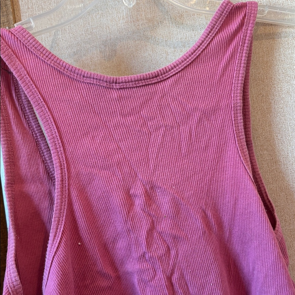 FINAL MARKDOWN Mixit Ribbed Tank Top large - Picture 4 of 4
